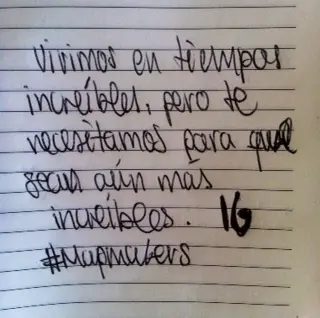 Tus Tres Palabras para 2013