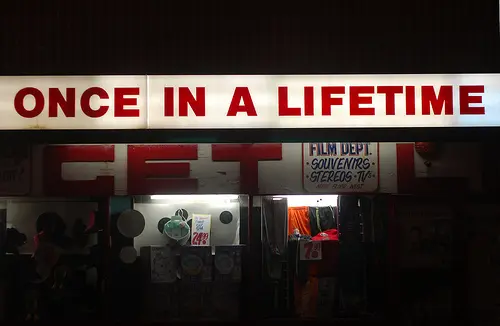 once in a lifetime - human media