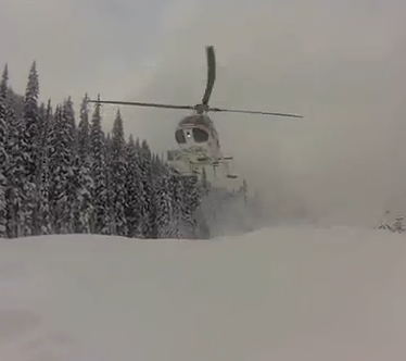 Heli-ski isra garcía