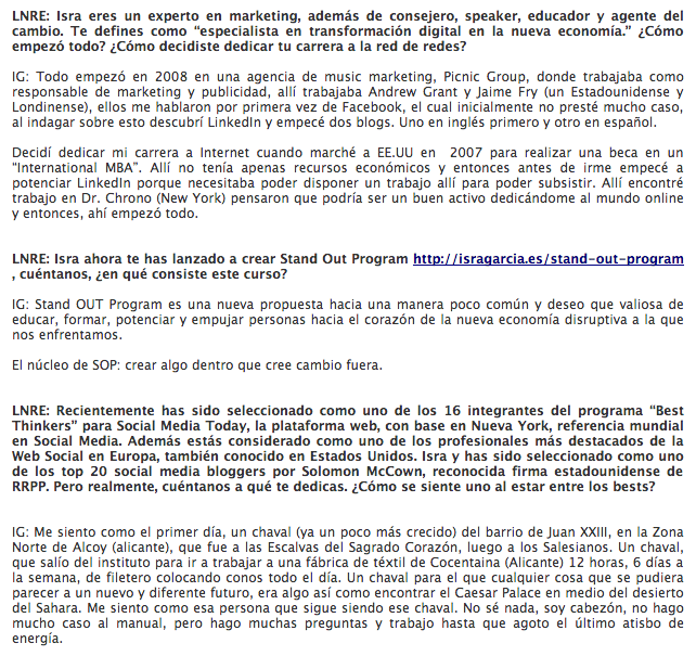 Descubriendo a Isra García - la nueva ruta del empleo