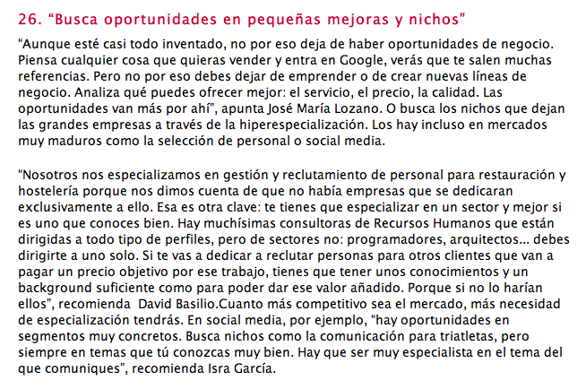 Cómo ser más competitivo en solitario - Emprendedores - Isra García