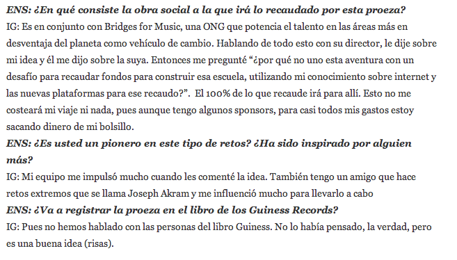 Entrevista isra garcia el nuevo siglo - burning man quest