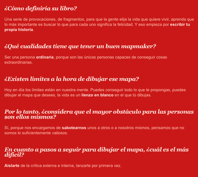 Escribe tu propia historia isra garcia agencia EFE MAPMAKERS