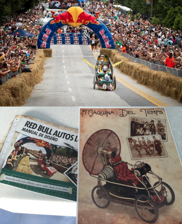 la makina del temps autos locos red bull