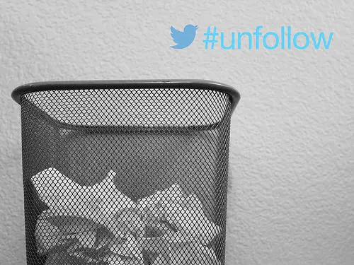 por qué twitter unfollow - usas twitter
