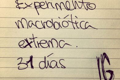 experimento alimentación macrobiótica extrema