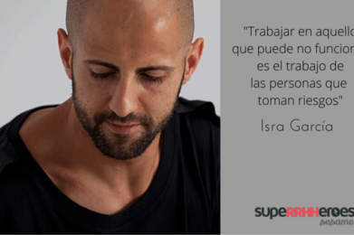 Isra Garcia superrhheroes entrevista