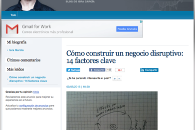 economia disruptiva Isra García