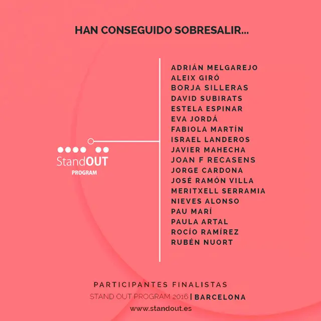 participantes SOP barcelona