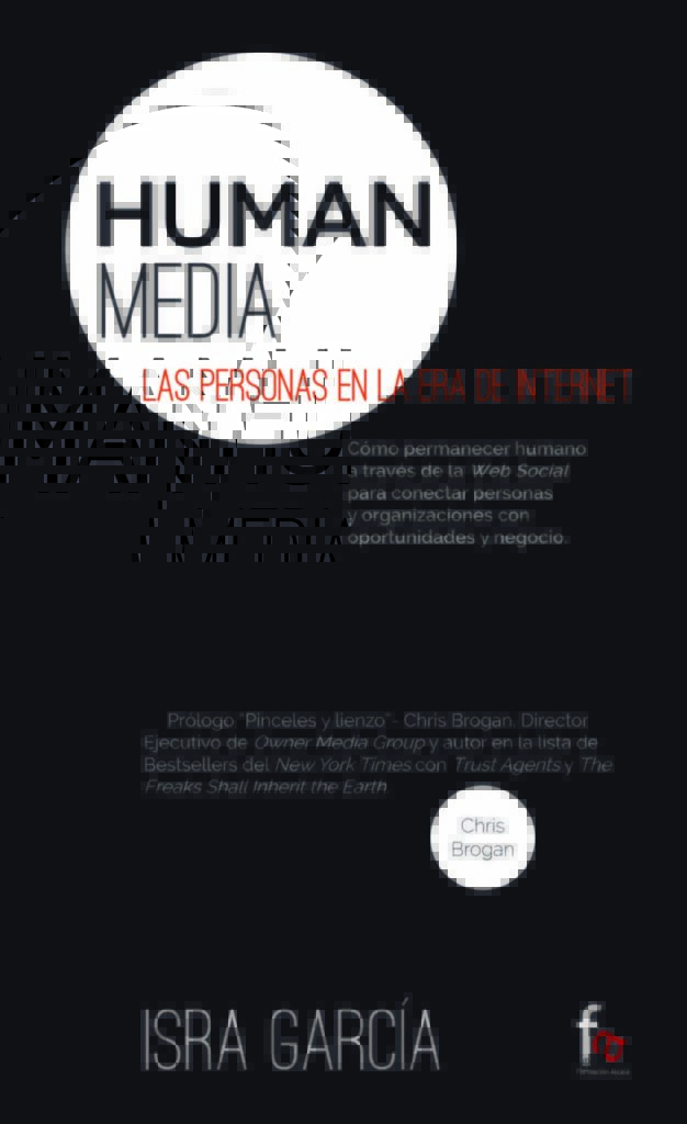 libro human media - libros Isra García