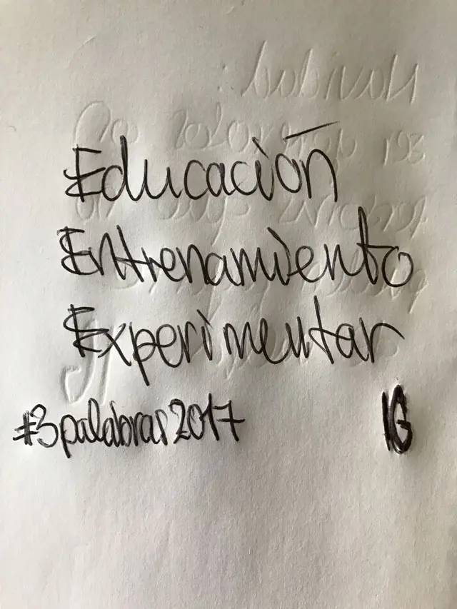 tres palabras 2017