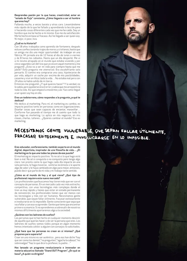 Entrevista revista la mas bonita