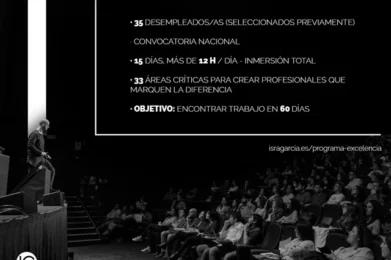 programa de excelencia Isra García para desempleados
