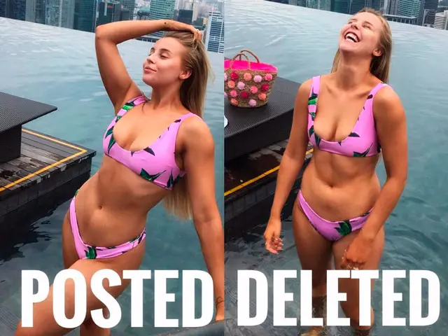 mostrar imperfección cultura Instagram