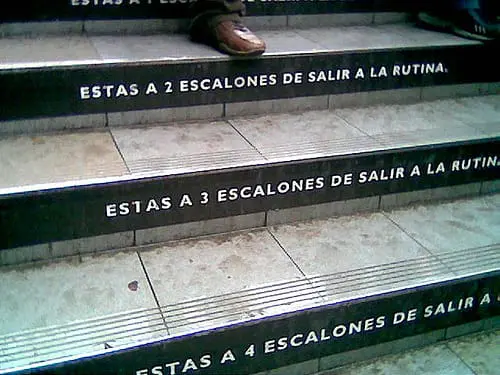 lucha contra la rutina