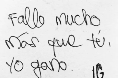 rechazos y fracasos - experimento