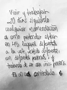 seguir cualquier recomendación durante 20 dias - experimento isra garcia