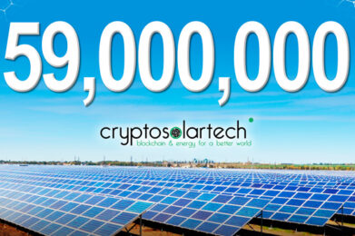 CryptoSolarTech blockchain energía solar