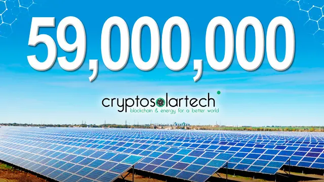 CryptoSolarTech blockchain energía solar