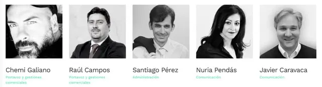 Equipo Programa de excelencia para personas en desempleo Isra García