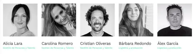 Equipo Programa de excelencia para personas en desempleo Isra García