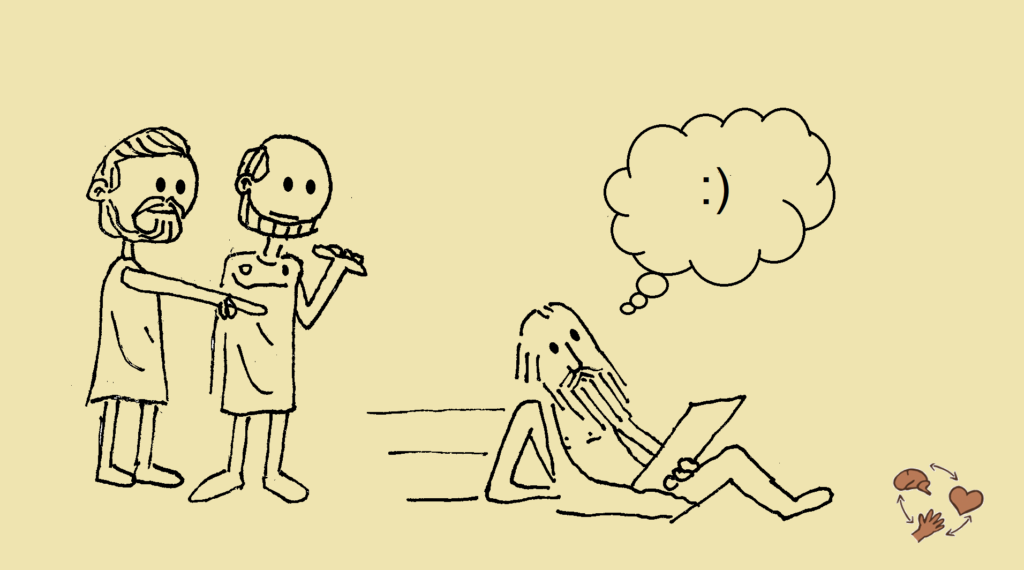 la felicidad estoica - ser feliz - plenitud del ser - eudaimonía