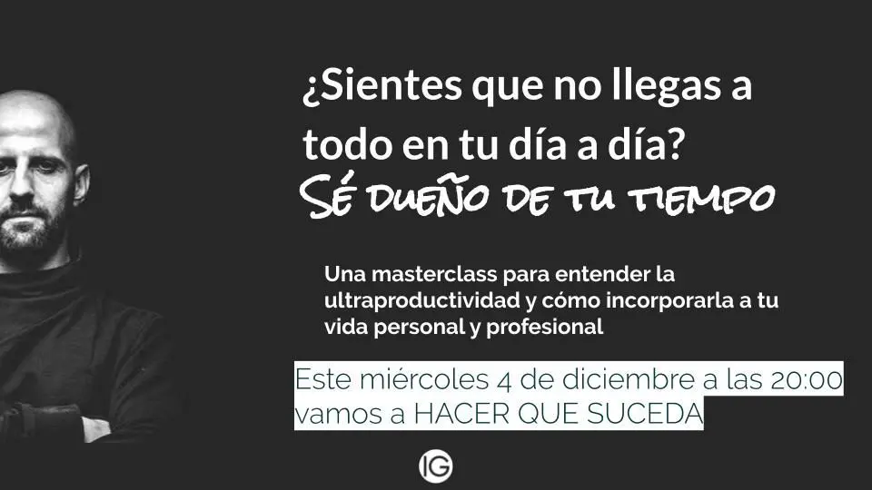 masterclass de ultraproductividad - isra garcia