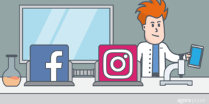 experimento publicación de contenidos en redes sociales