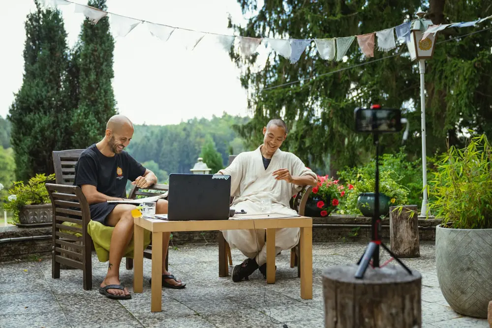 entrevista al maestro Shaolin Shi Heng Yi