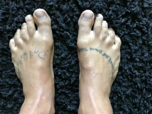 andar descalzo durante 31 días