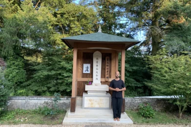 Maestro taisen deshimaru tributo Francia zazen