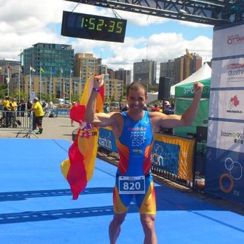 Octavio Pérez bronce campeonato duatlon Ottawa
