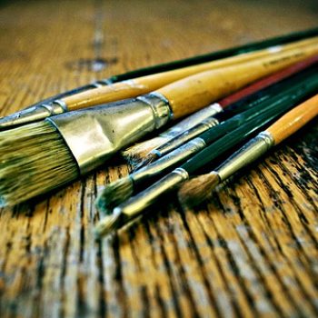 El pintor y sus cuadros