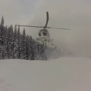 Heli-ski isra garcía