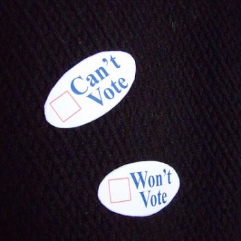 el voto no se pide, se gana