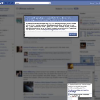 dejo de usar los mensajes en facebook