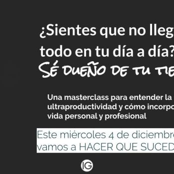masterclass de ultraproductividad - isra garcia