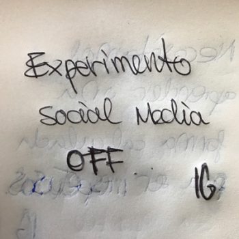 social media off experimento